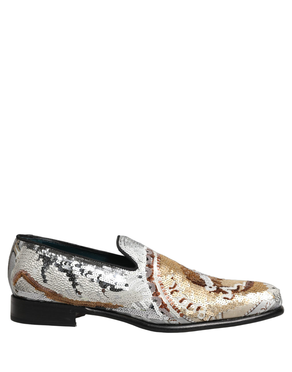 Dolce & Gabbana White Slip On Loafers for Men