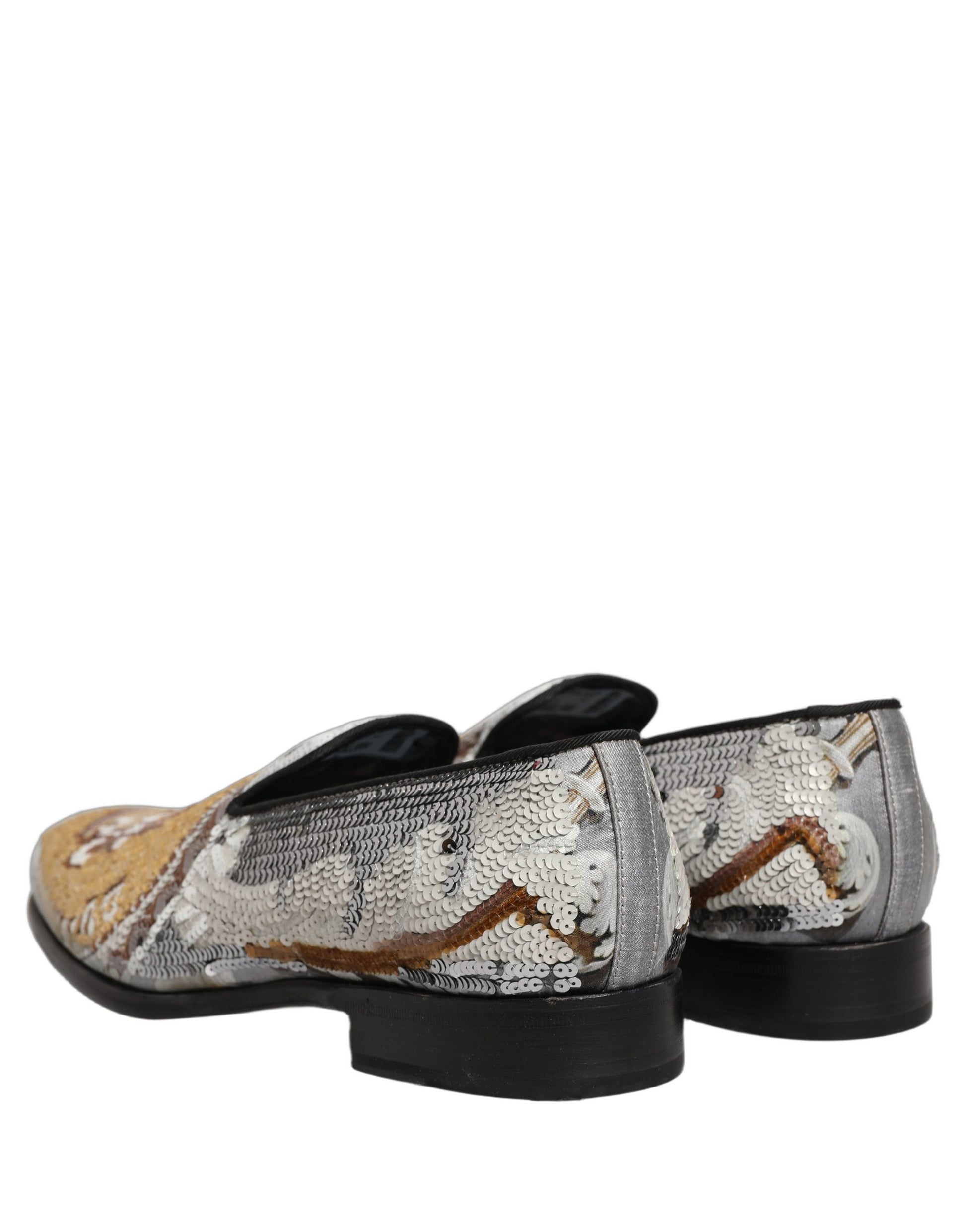Dolce & Gabbana White Slip On Loafers for Men additional view