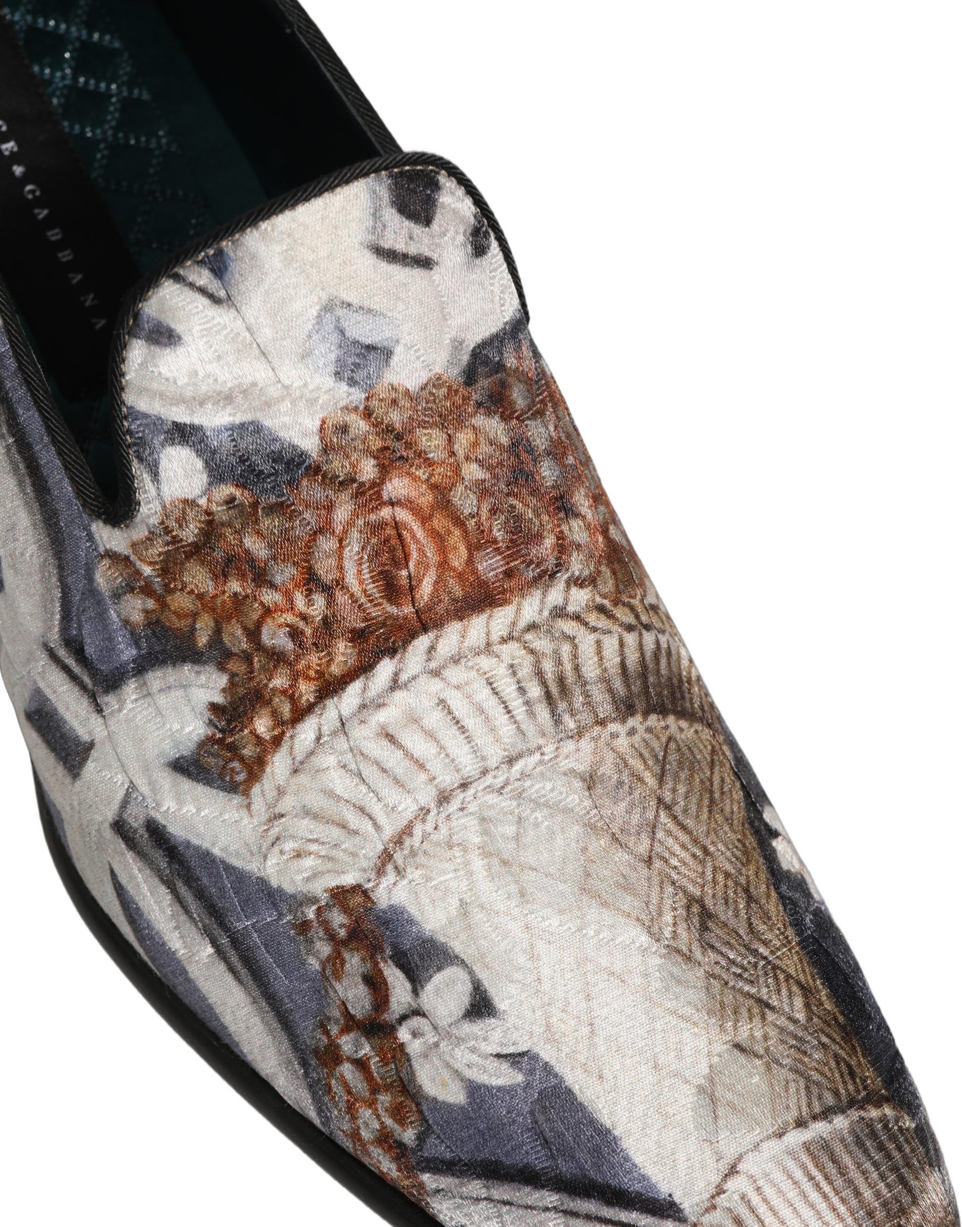 Dolce & Gabbana Multicolor Slip On Loafers for Men additional view