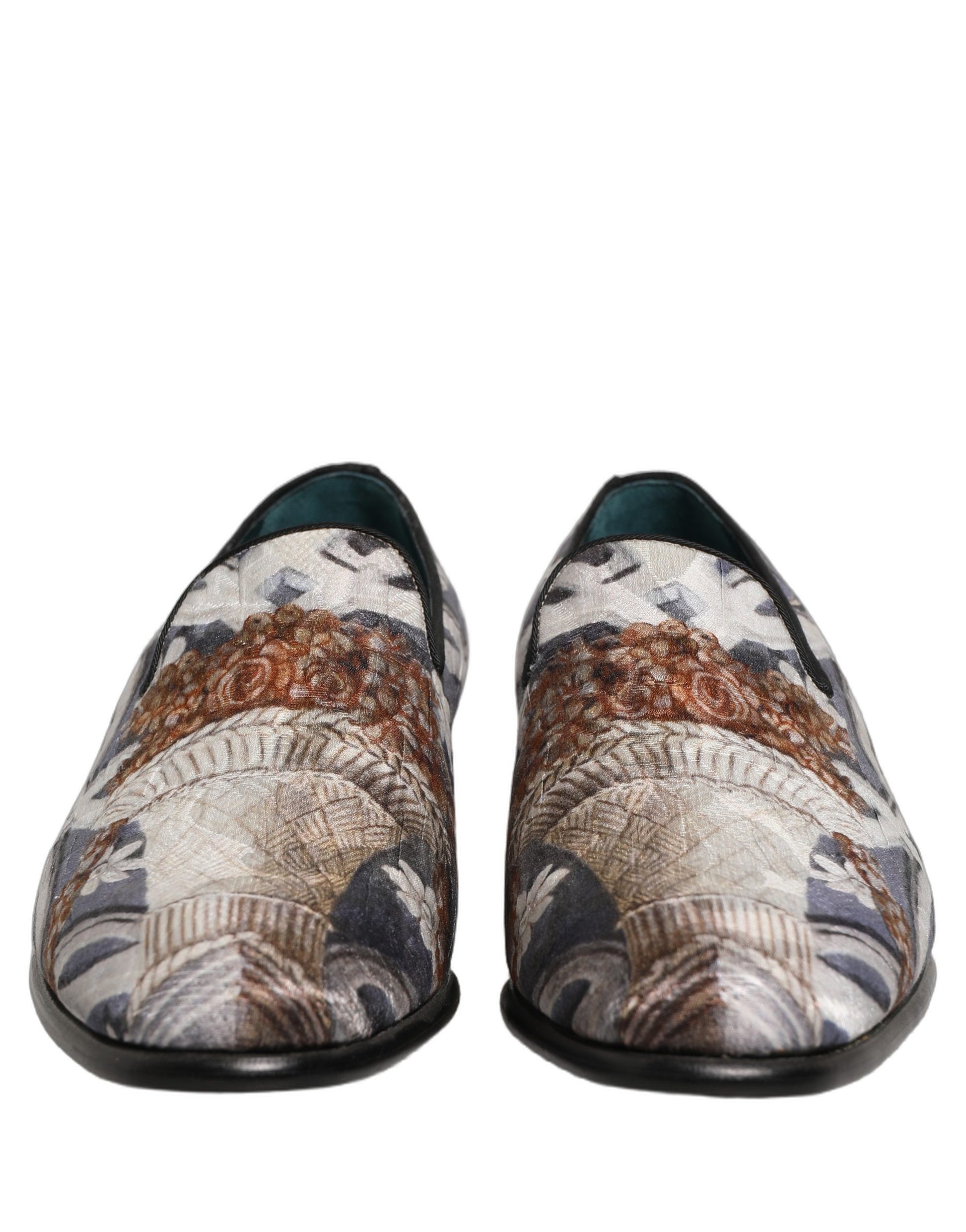 Dolce & Gabbana Multicolor Slip On Loafers for Men detail view