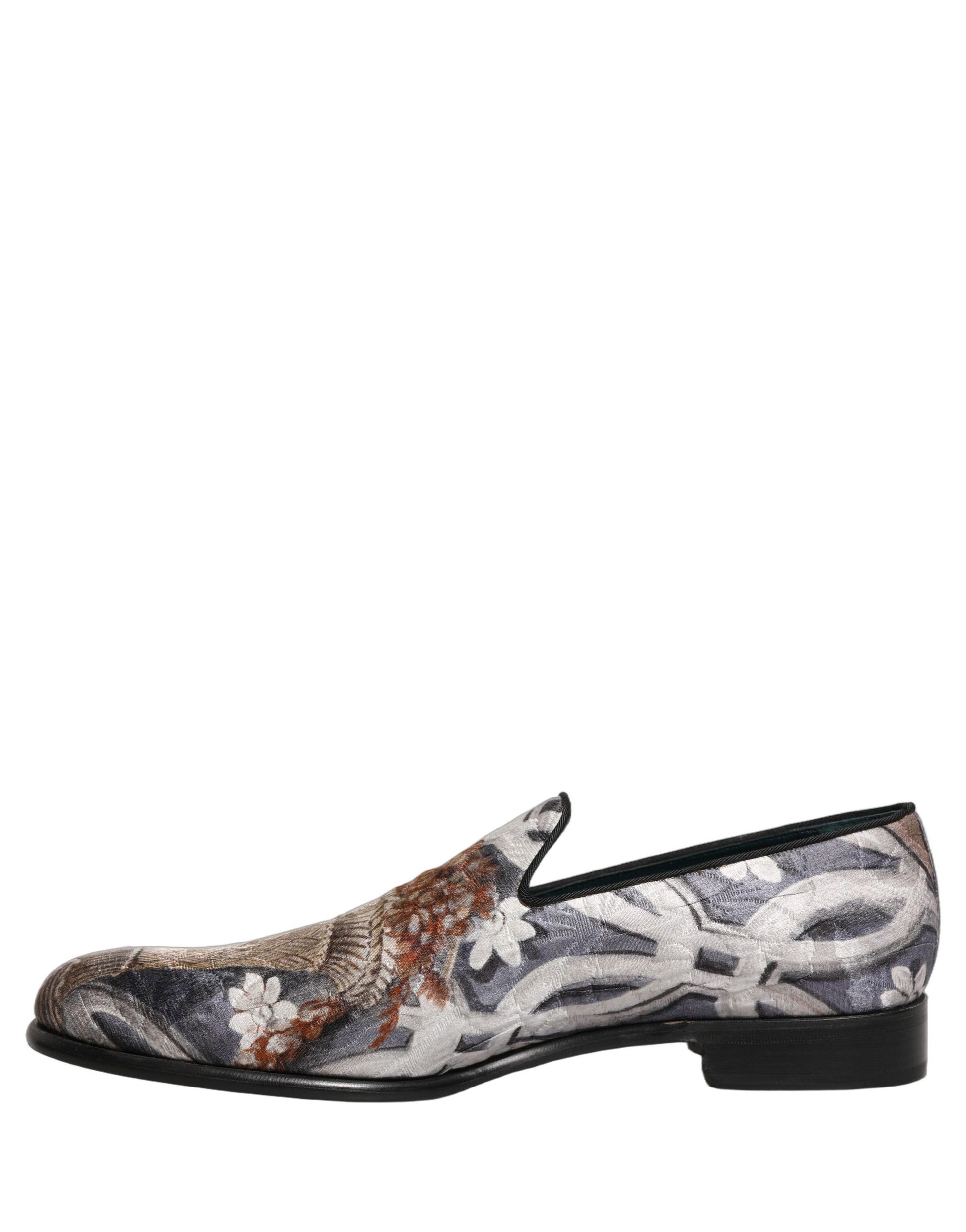 Dolce & Gabbana Multicolor Slip On Loafers for Men additional view