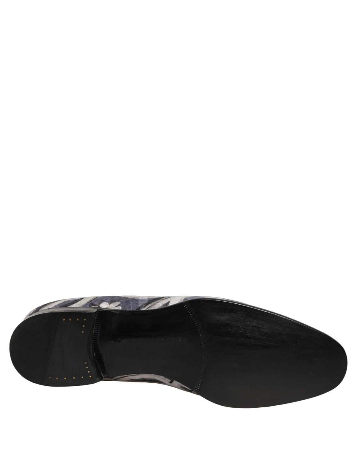 Dolce & Gabbana Multicolor Floral Tapestry Embroidery Loafer Shoes