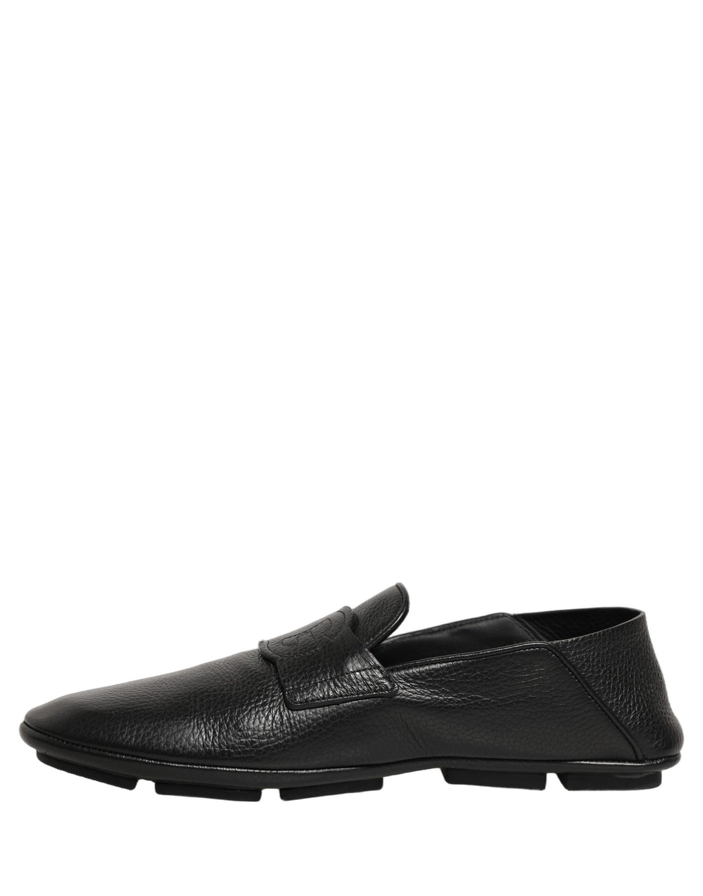 Mocassins de conduite en cuir de cerf noir Dolce & Gabbana