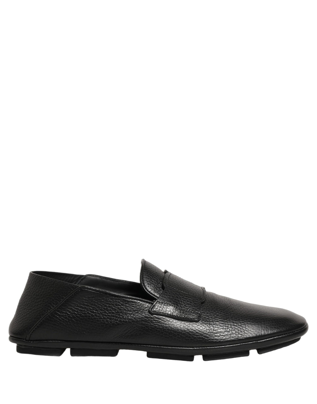 Mocassins de conduite en cuir de cerf noir Dolce & Gabbana