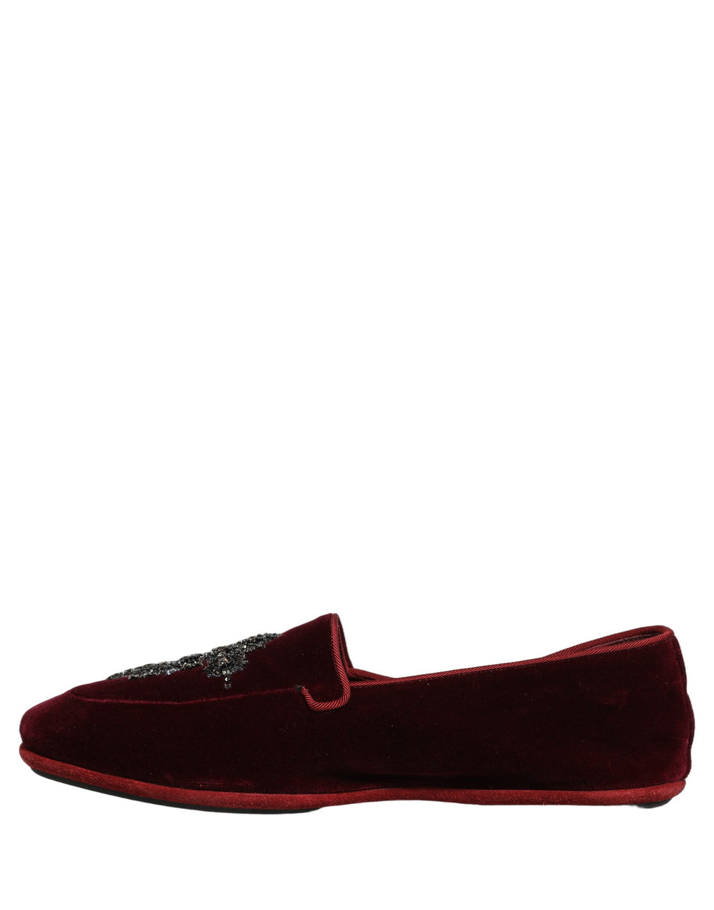 Dolce & Gabbana Red Slip On Loafers for Men additional view