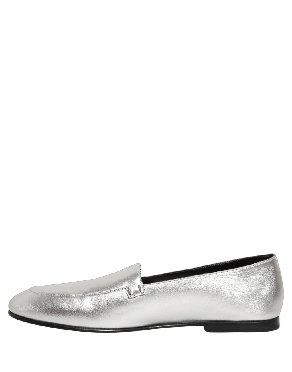 Dolce & Gabbana Silver Slip On Loafers for Men additional view