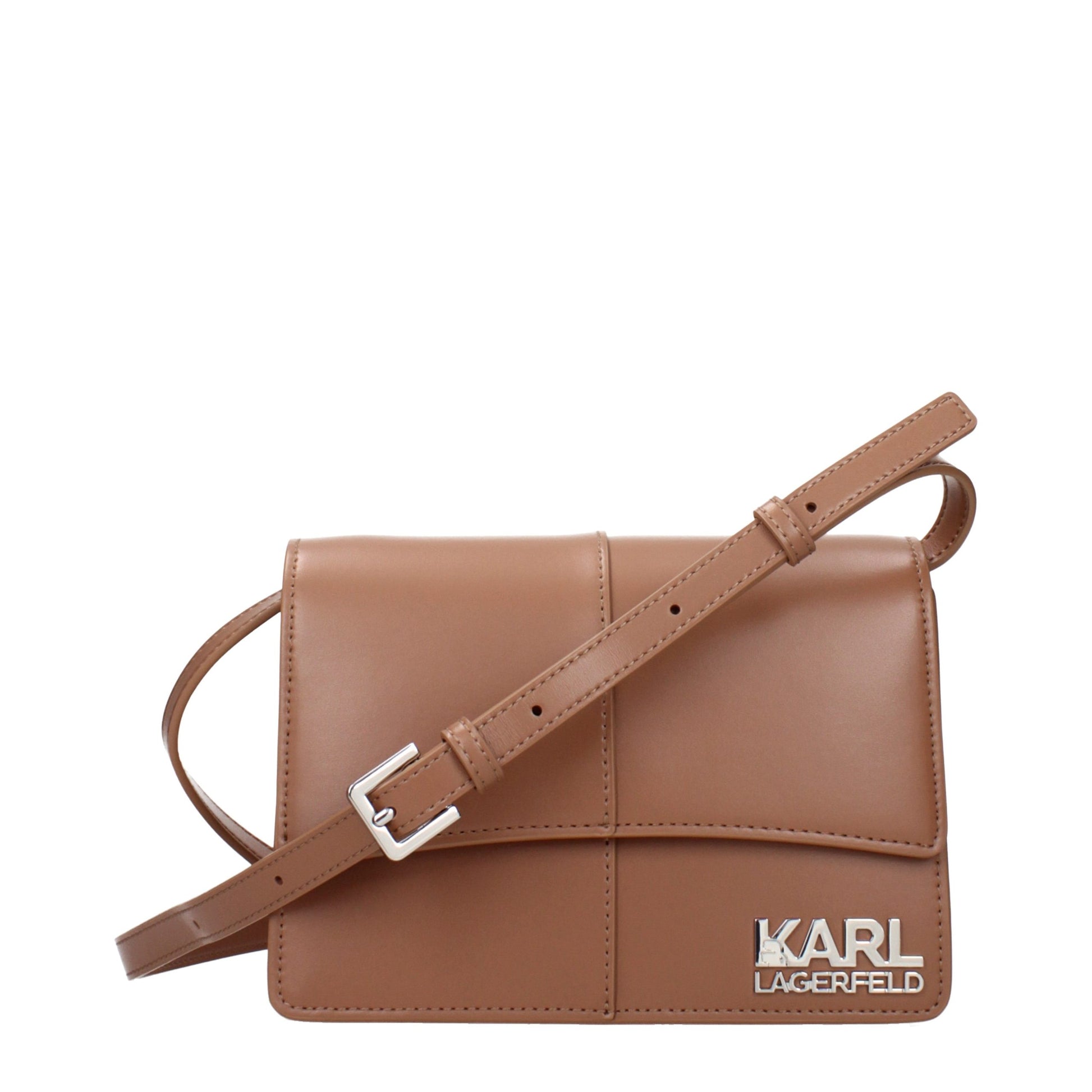 Karl Lagerfeld Brown Crossbody Bag for Women