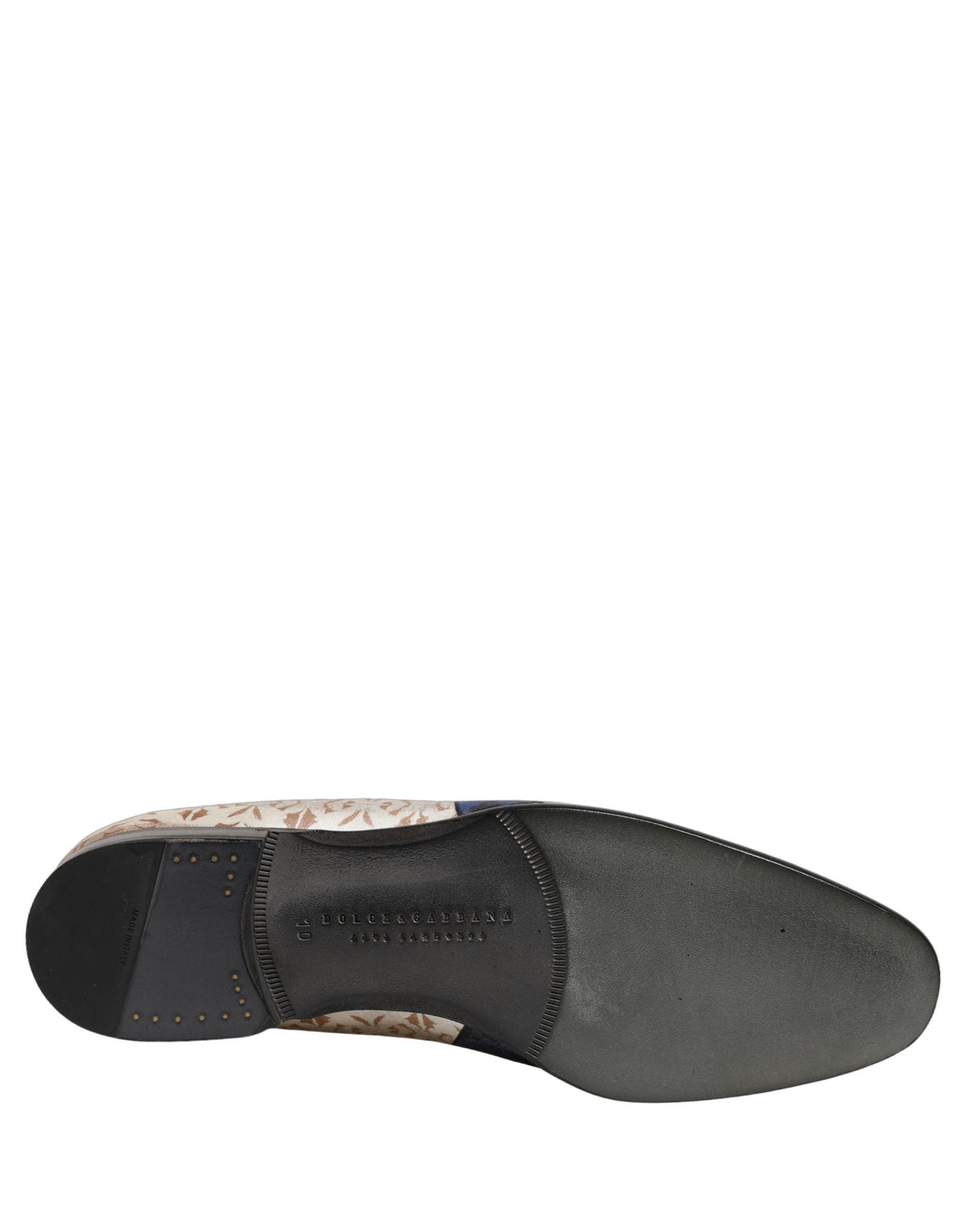 Chaussures Dolce & Gabbana Mocassins en Velours Imprimé Fruits Multicolore