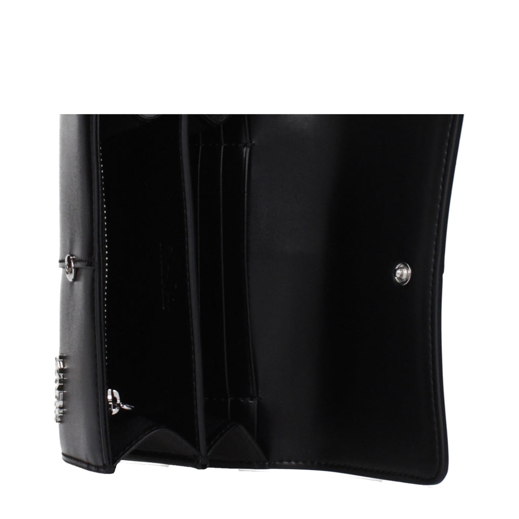 Portefeuille en polyéthylène noir Karl Lagerfeld