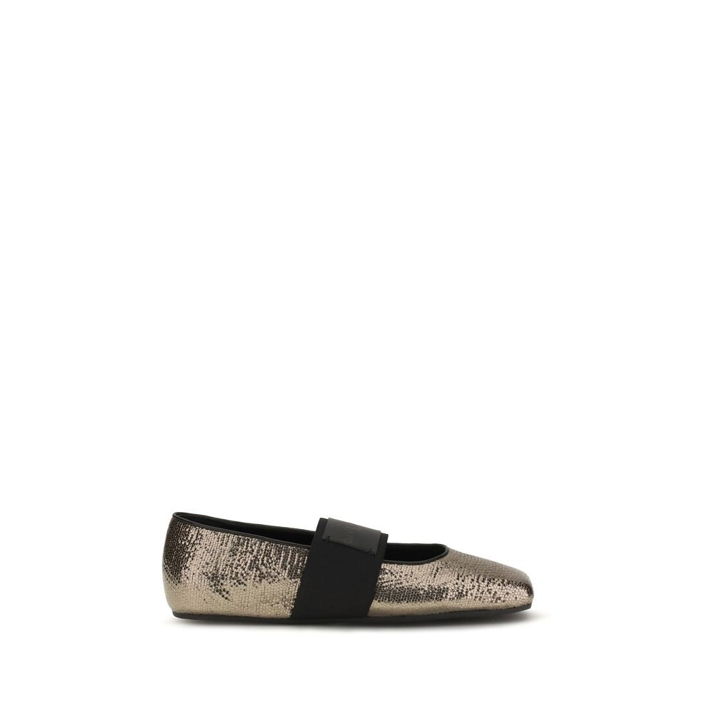 Givenchy Gold Ballet Flats for Women