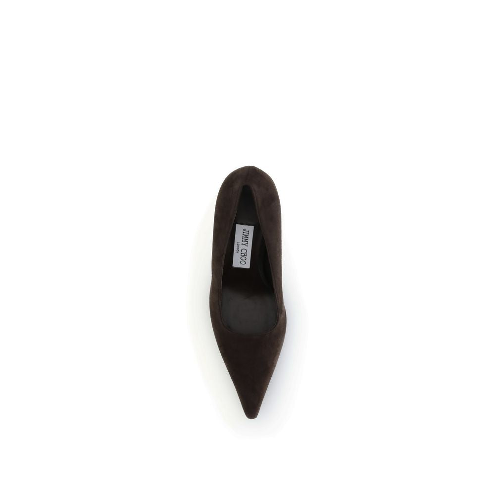 Jimmy Choo Brown High Heel for Women side view