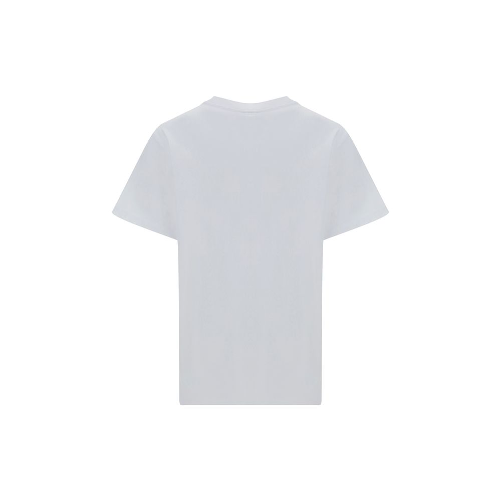 Ganni White T-Shirt for Women alternate view