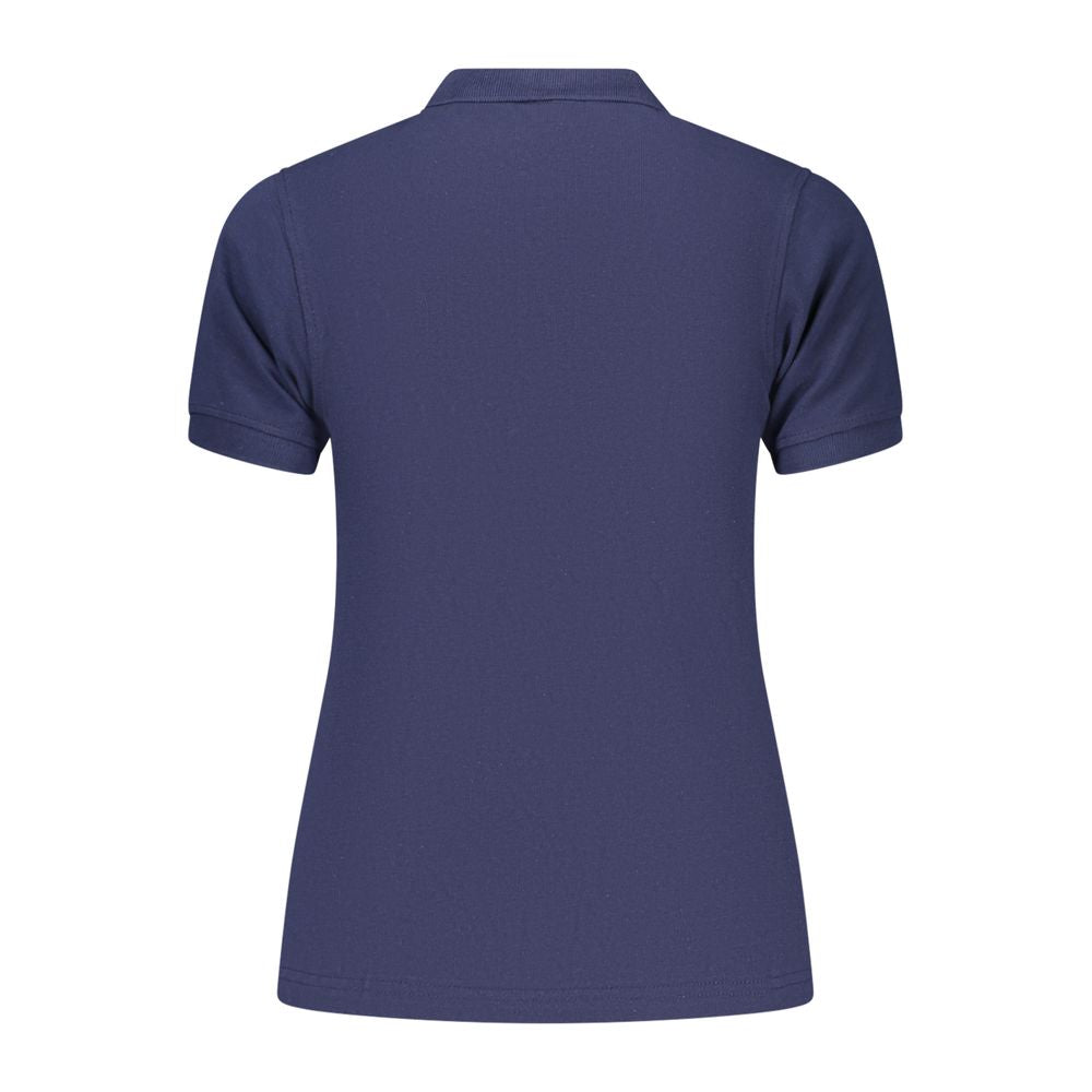 Polo pour femme en coton bleu Norvège 1963