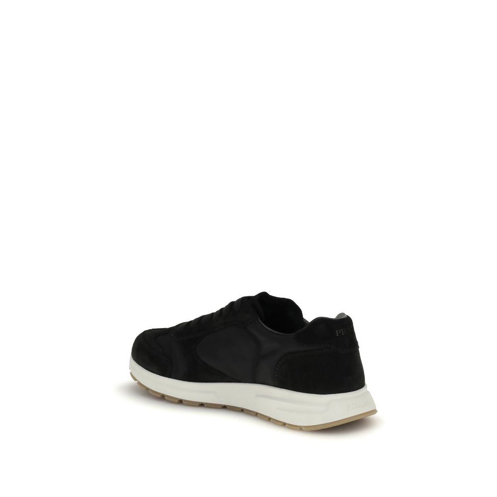 Prada Black Sneakers detail view