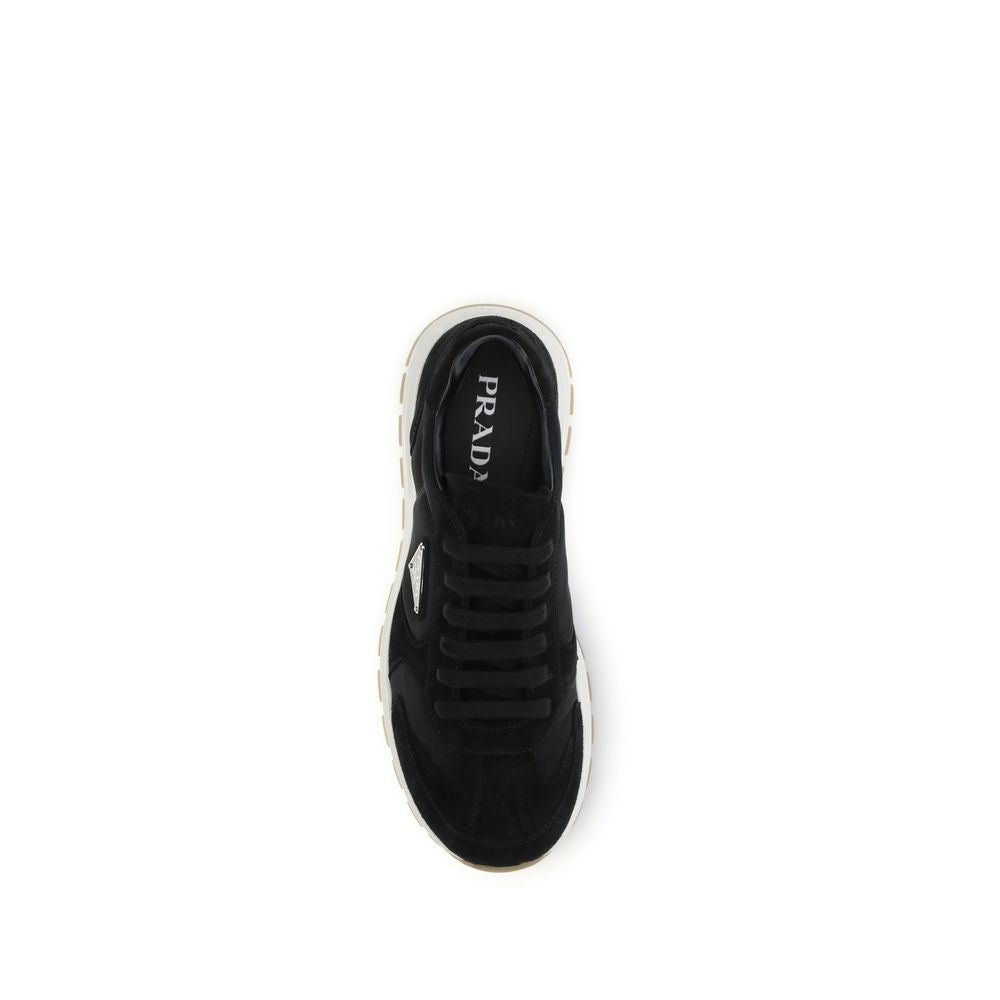 Prada Black Sneakers side view