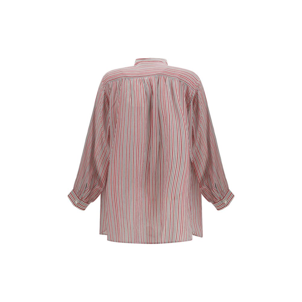 Chemise en coton à motif multicolore Marant Etoile