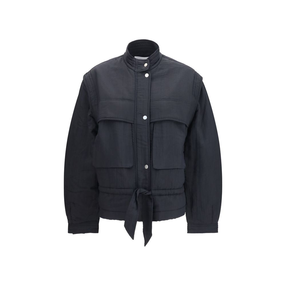 Marant Etoile Black Full Length Jacket for Women