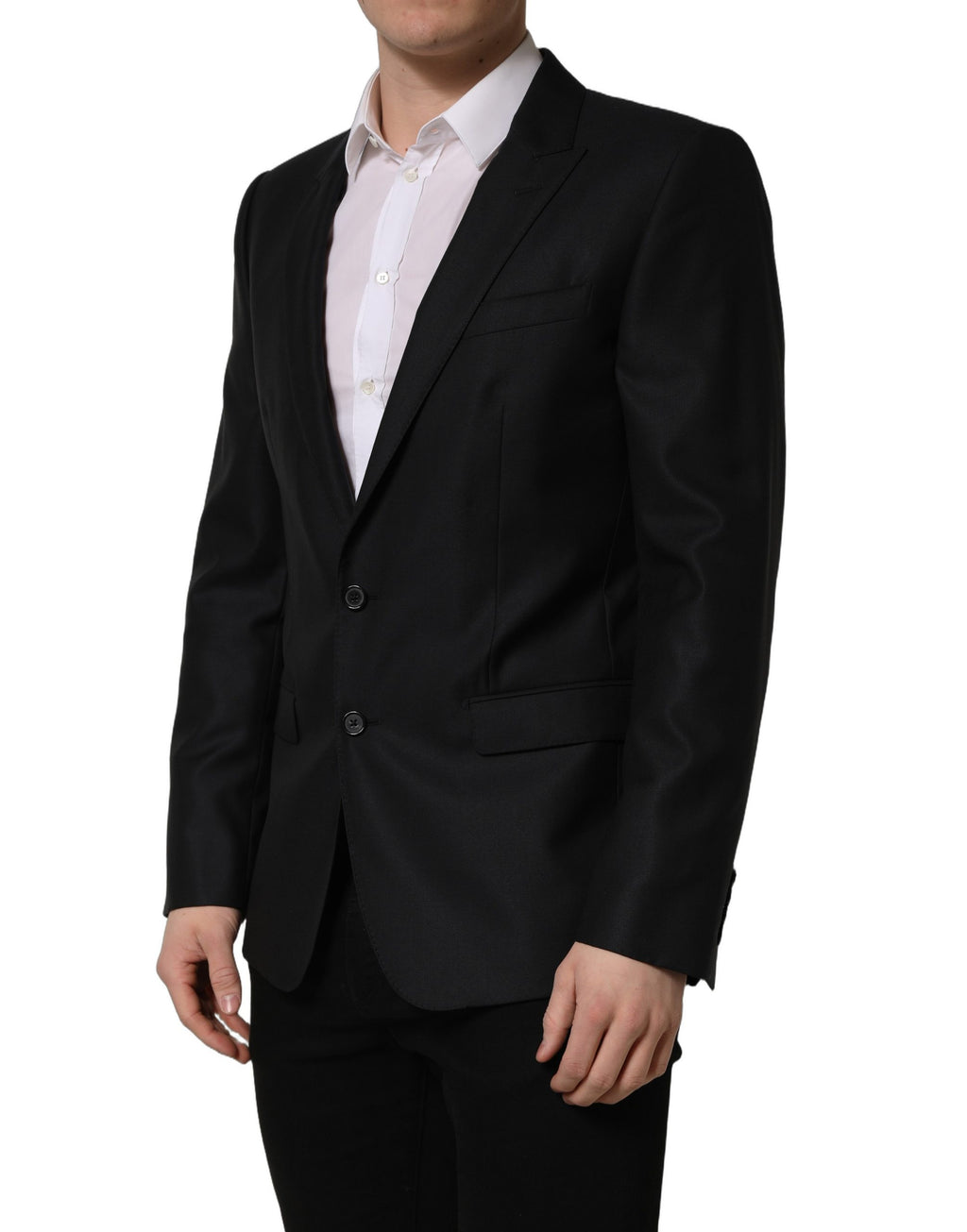 Dolce & Gabbana Black Blazer for Men detail view