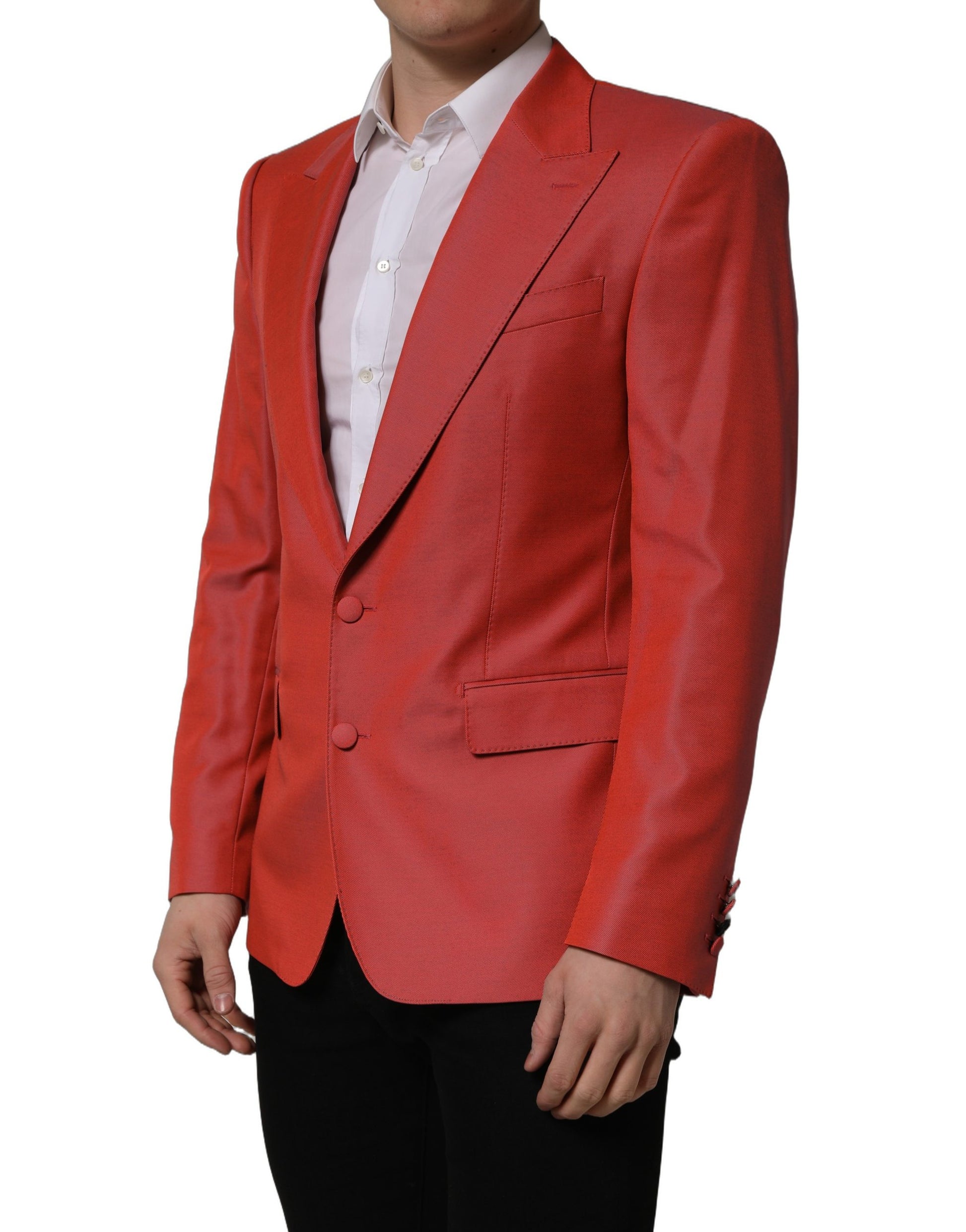 Dolce & Gabbana Red Blazer for Men detail view