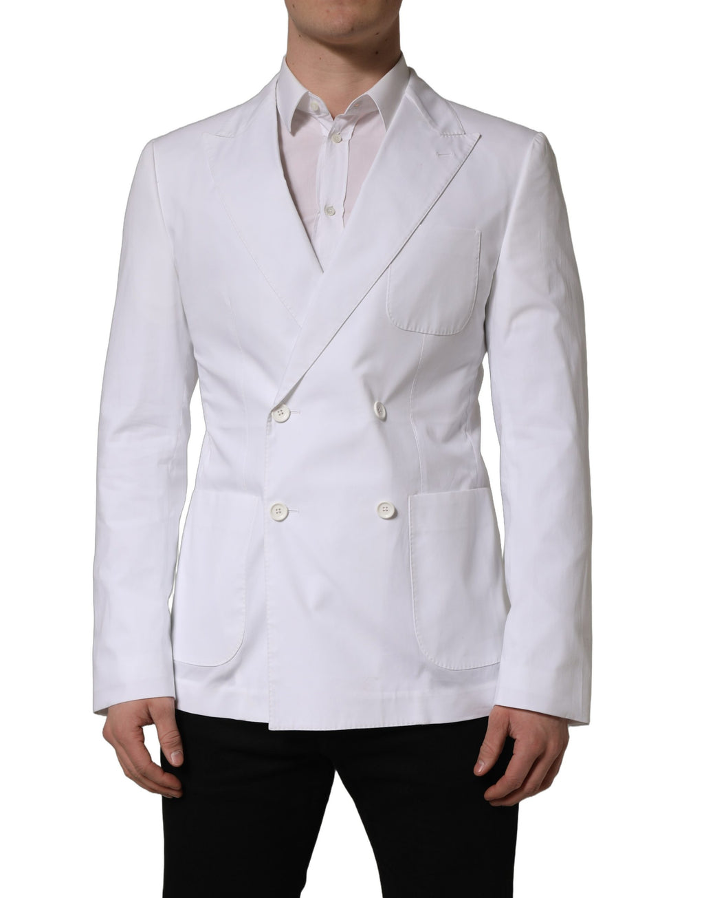 Dolce & Gabbana White Blazer for Men