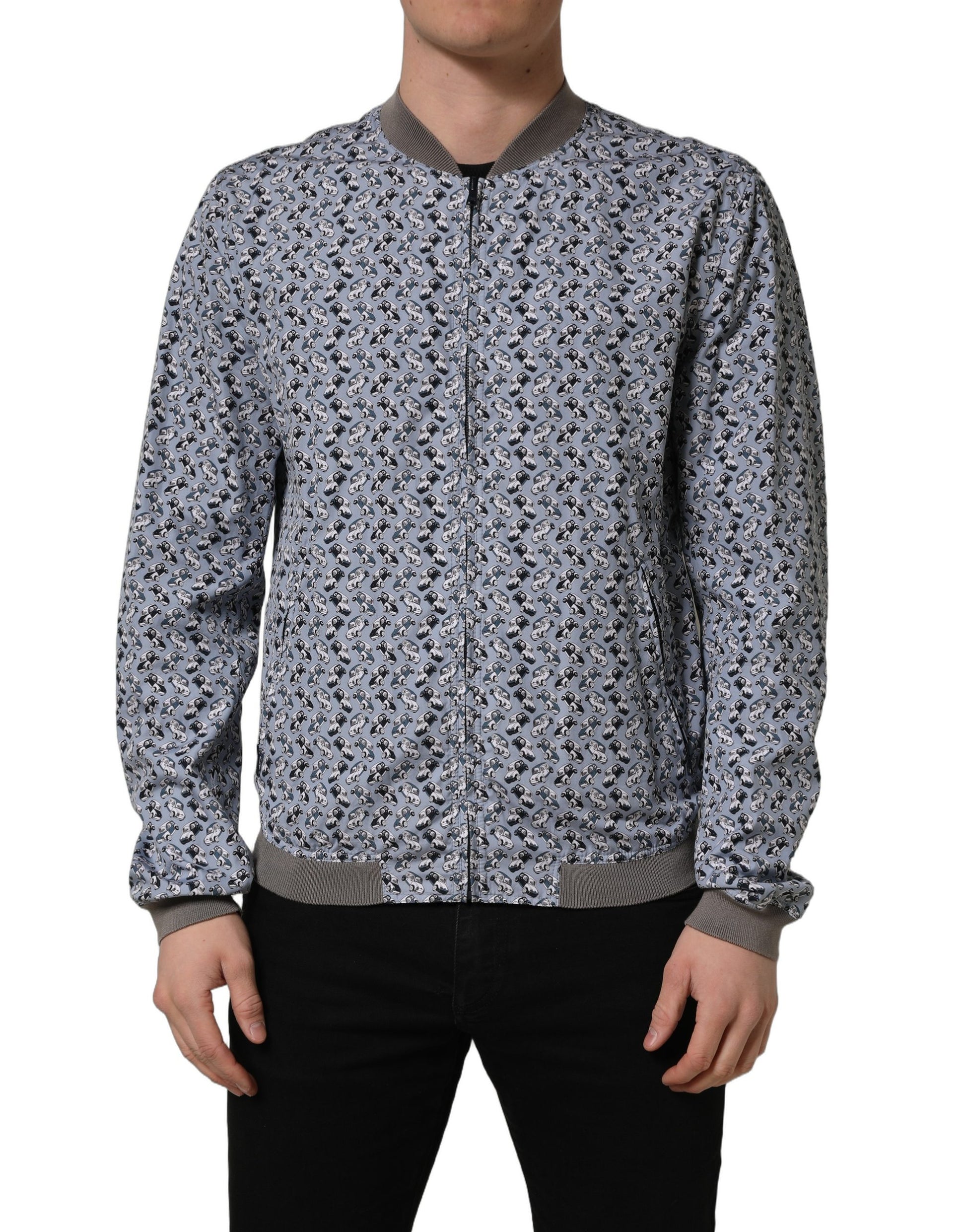 Dolce & Gabbana Blue Bomber for Men alternate view