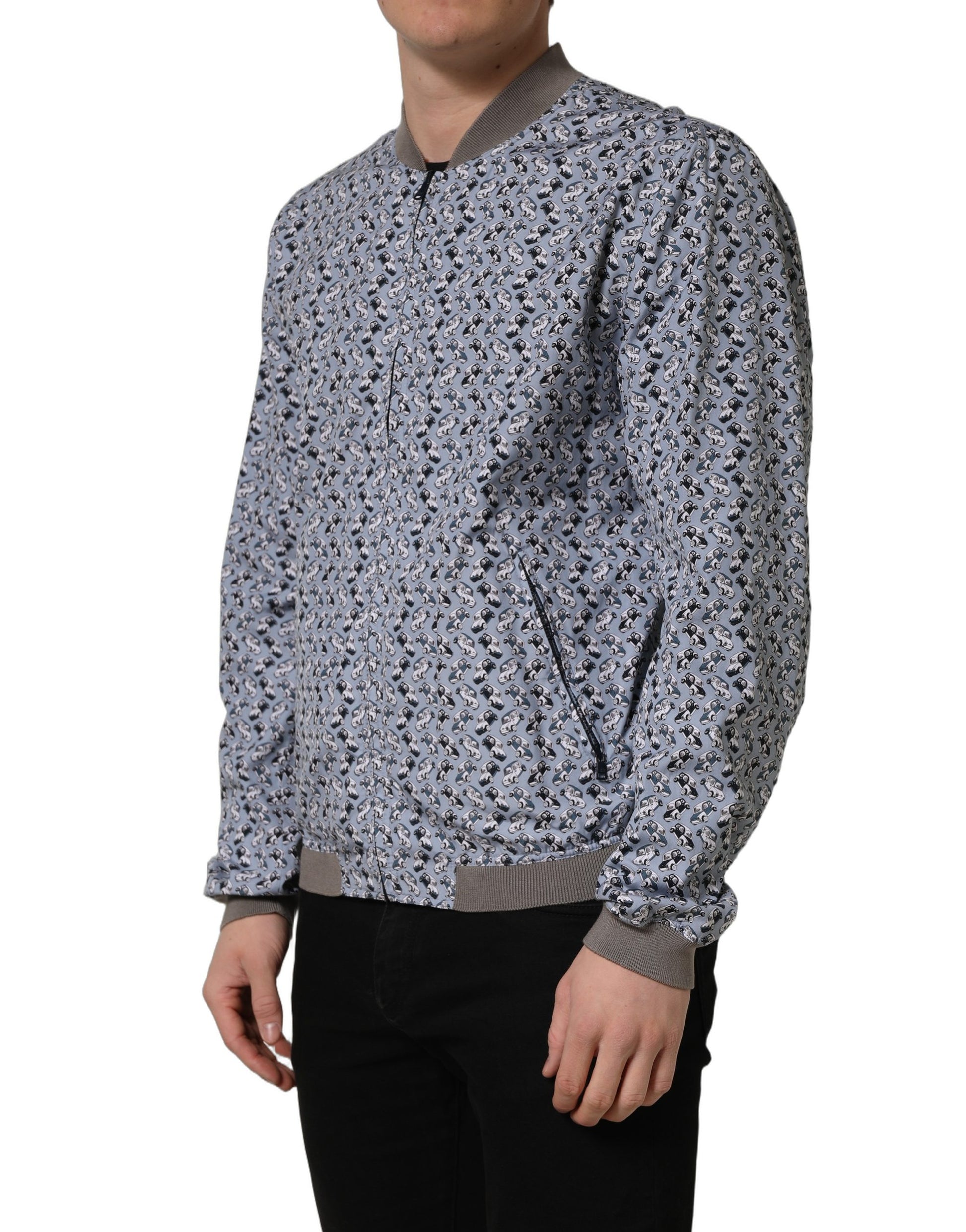 Dolce & Gabbana Blue Bomber for Men detail view