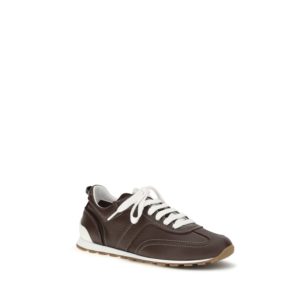 Brunello Cucinelli Brown Athletic Sneakers for Women alternate view