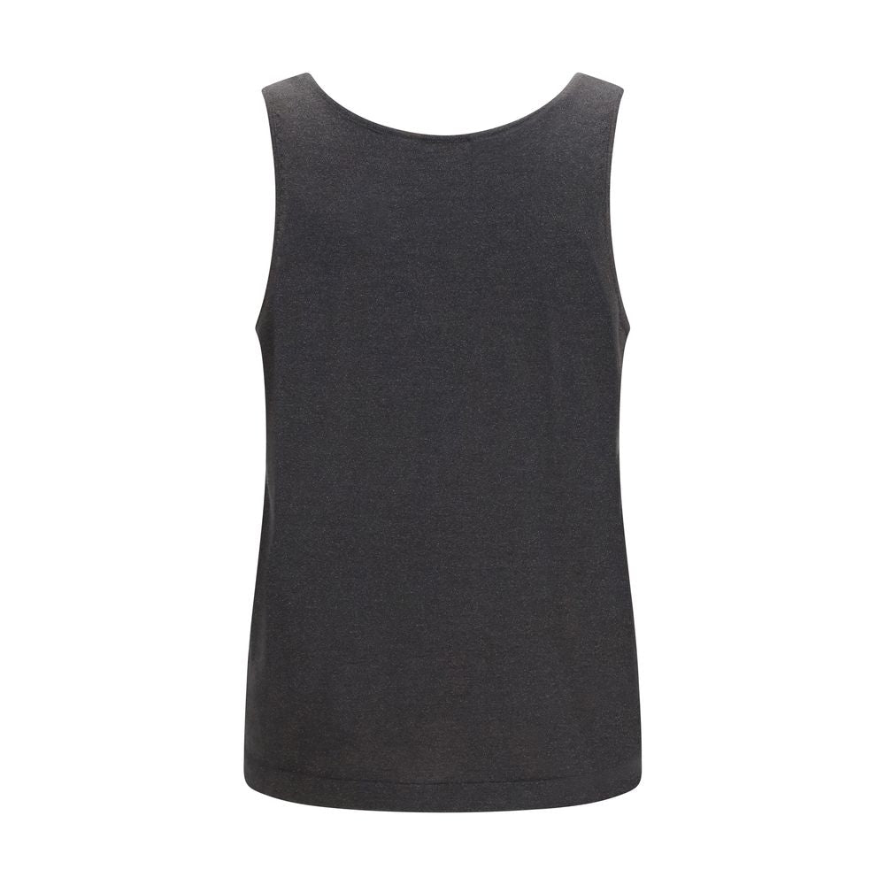 Brunello Cucinelli Grey Tank Tops T for Women alternate view