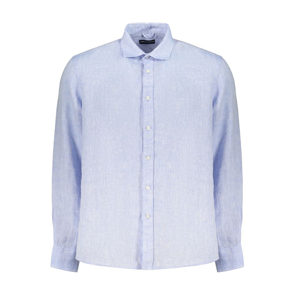 Chemise en lin North Sails Azzurro pour homme