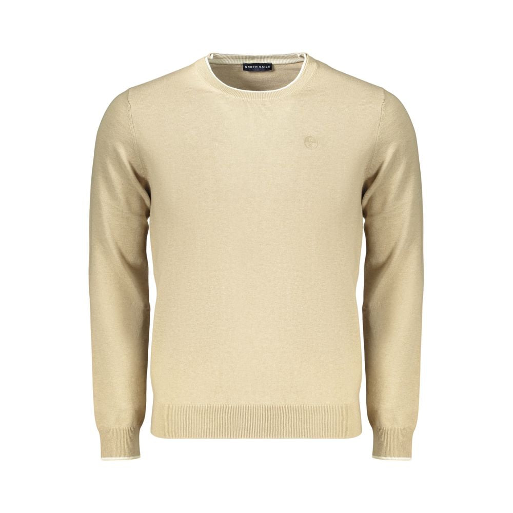Pull en coton beige North Sails pour homme