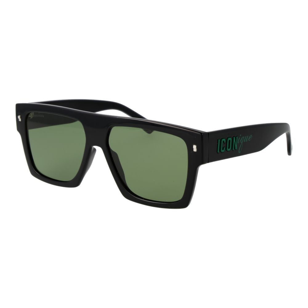 Lunettes de soleil Dsquared² en plastique noir