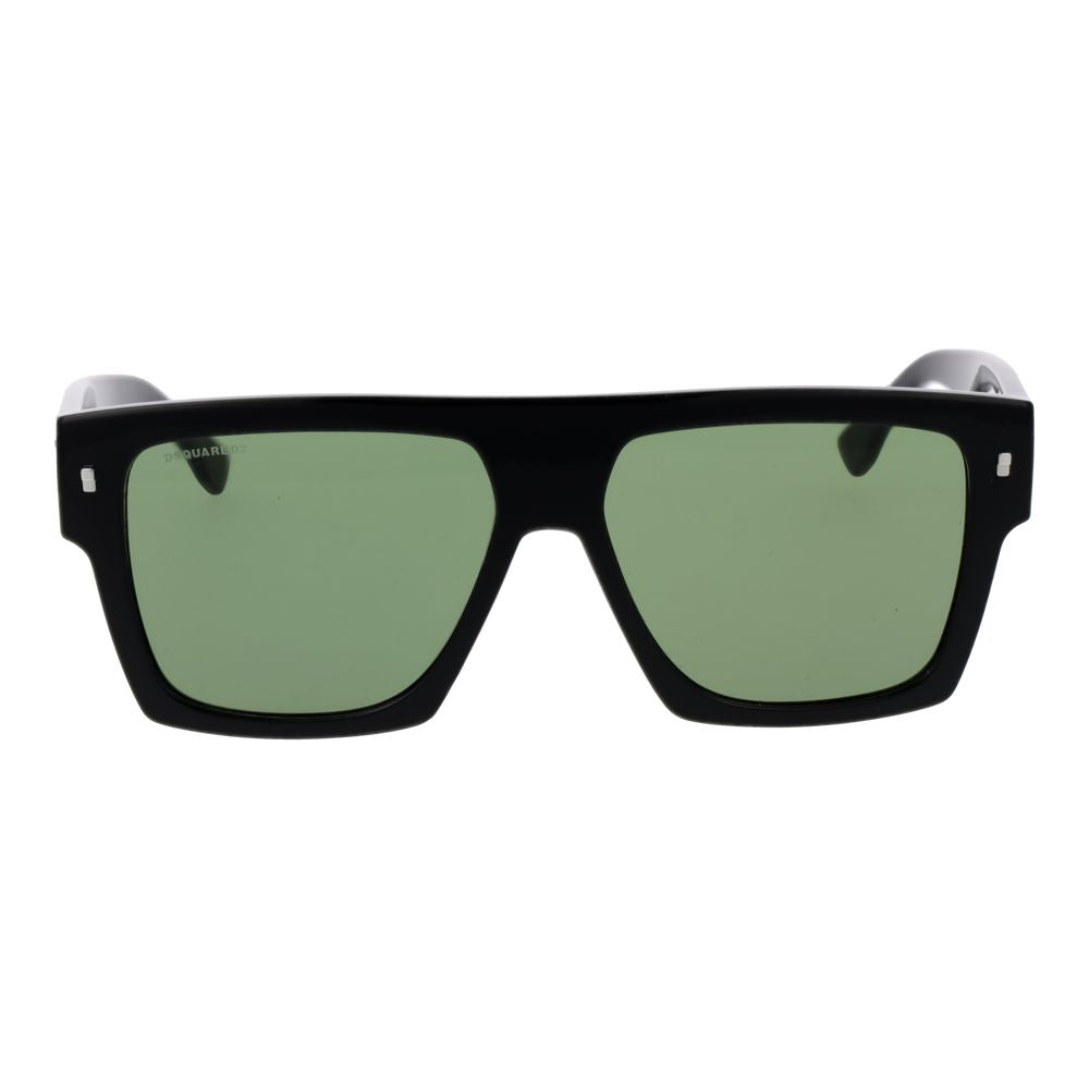 Lunettes de soleil Dsquared² en plastique noir