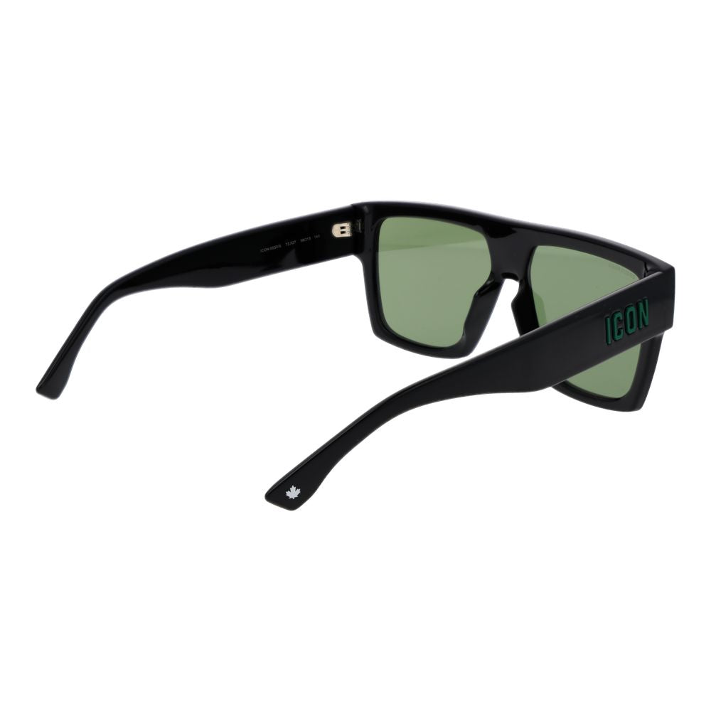 Lunettes de soleil Dsquared² en plastique noir