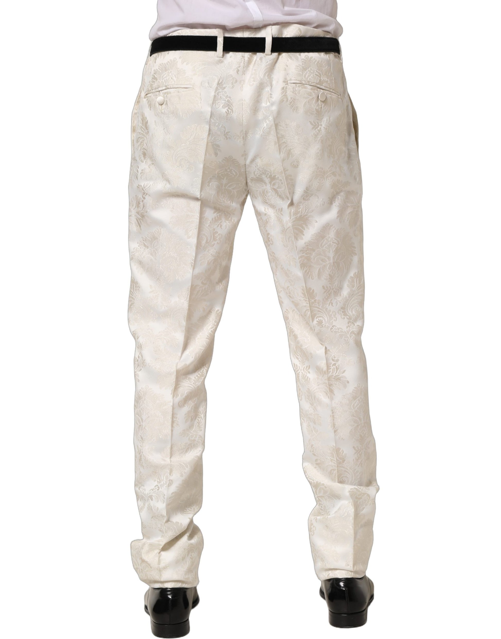 Dolce & Gabbana White Dress Pants for Men side view