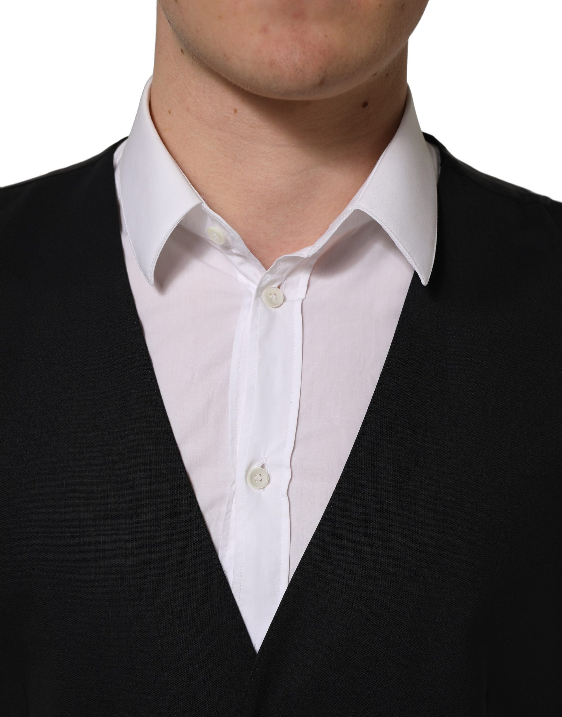 Dolce & Gabbana Black Waistcoats for Men additional view