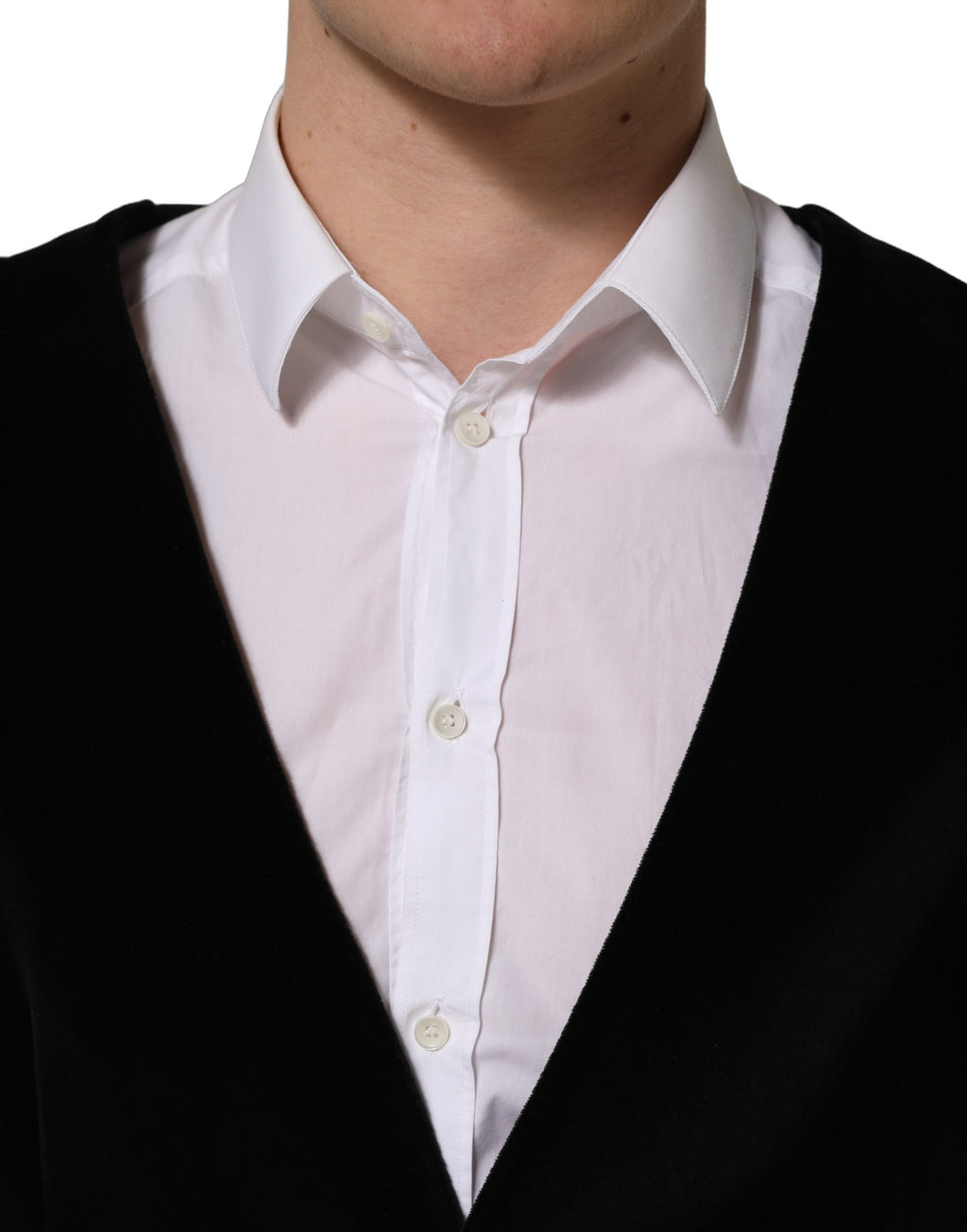 Dolce & Gabbana Black Waistcoats for Men additional view