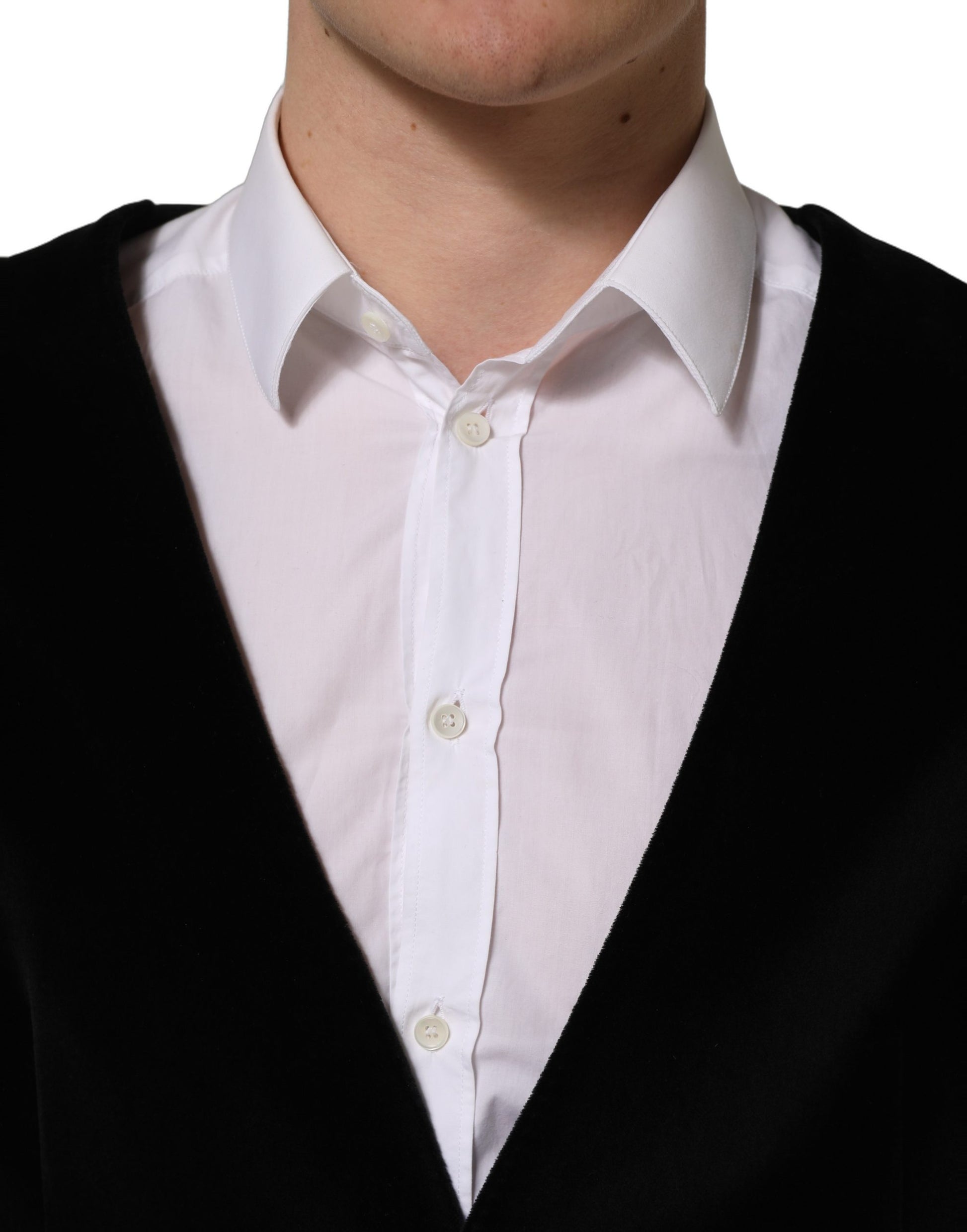 Dolce & Gabbana Black Waistcoats for Men additional view