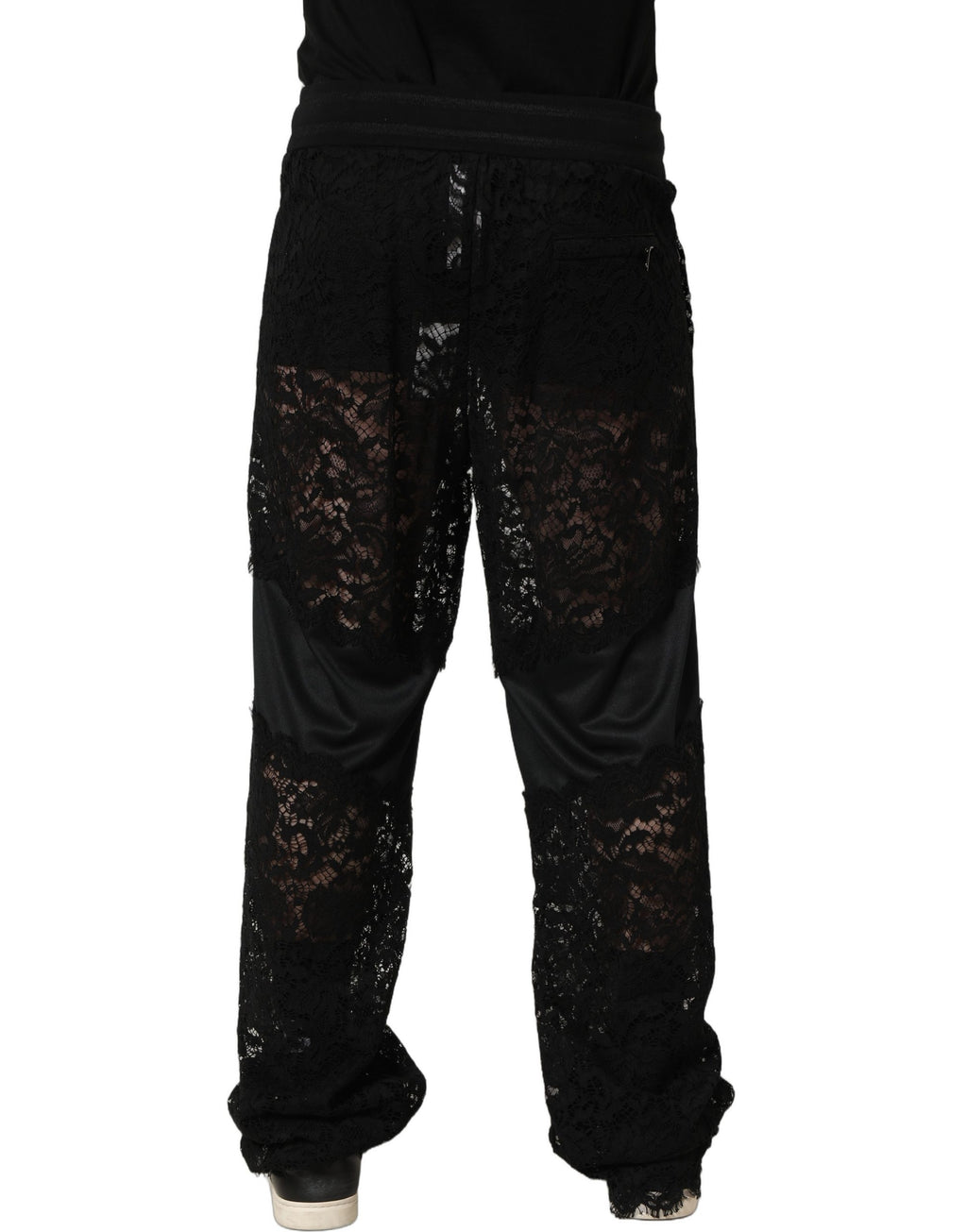 Dolce & Gabbana Black Casual Pants for Men side view