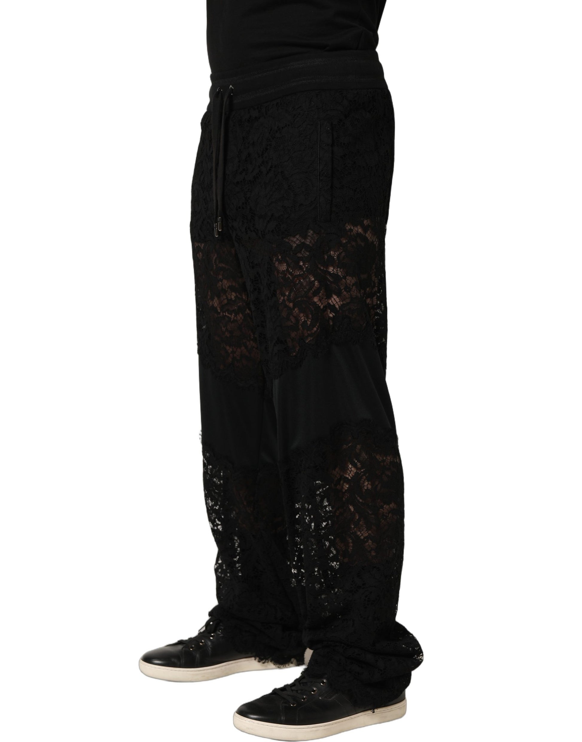 Dolce & Gabbana Black Casual Pants for Men detail view