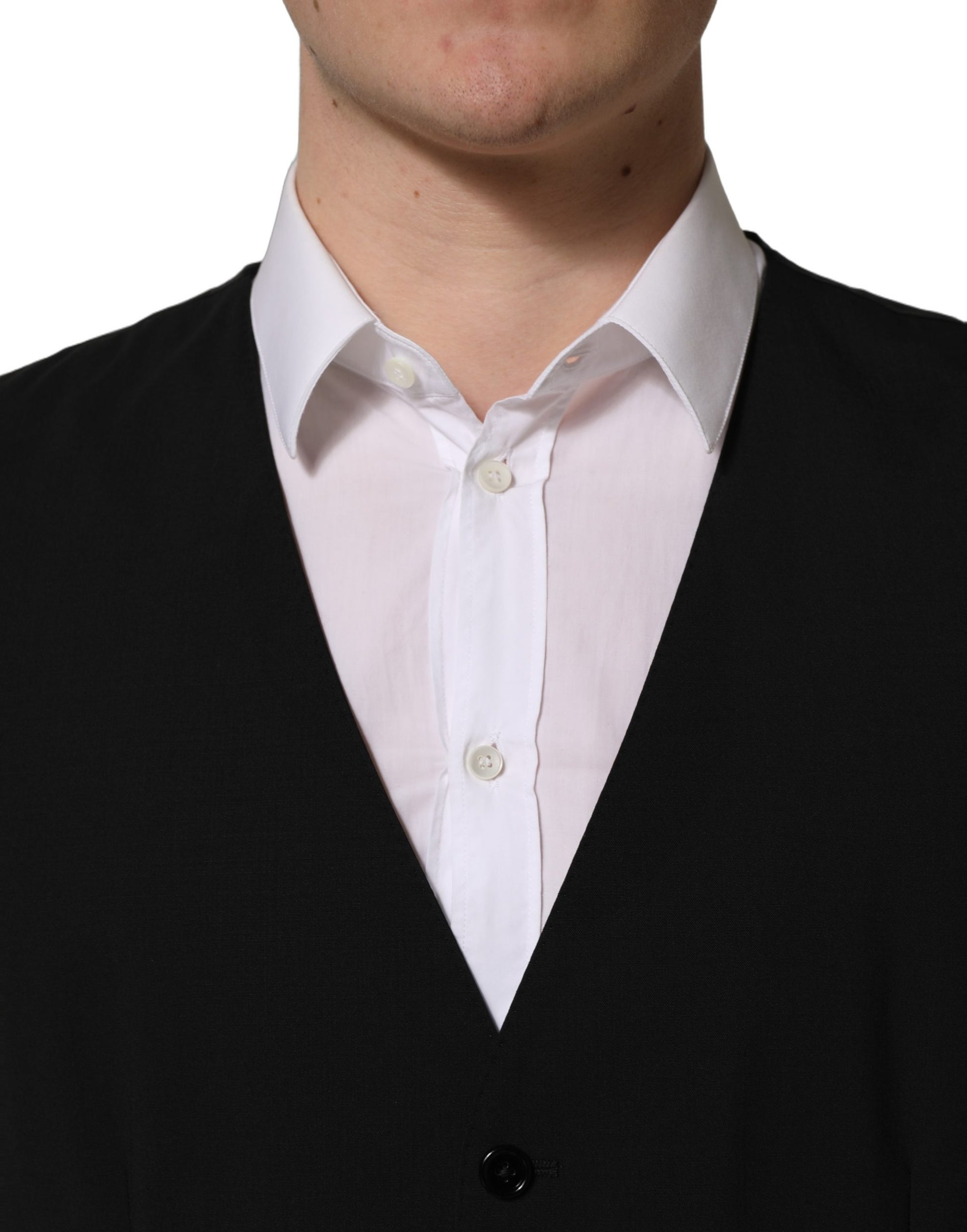 Dolce & Gabbana Black Three Piece Suits for Men alternate view