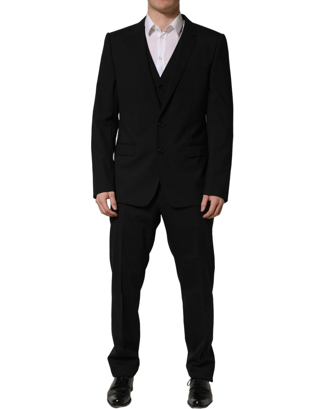 Dolce & Gabbana Black Three Piece Suits for Men additional view
