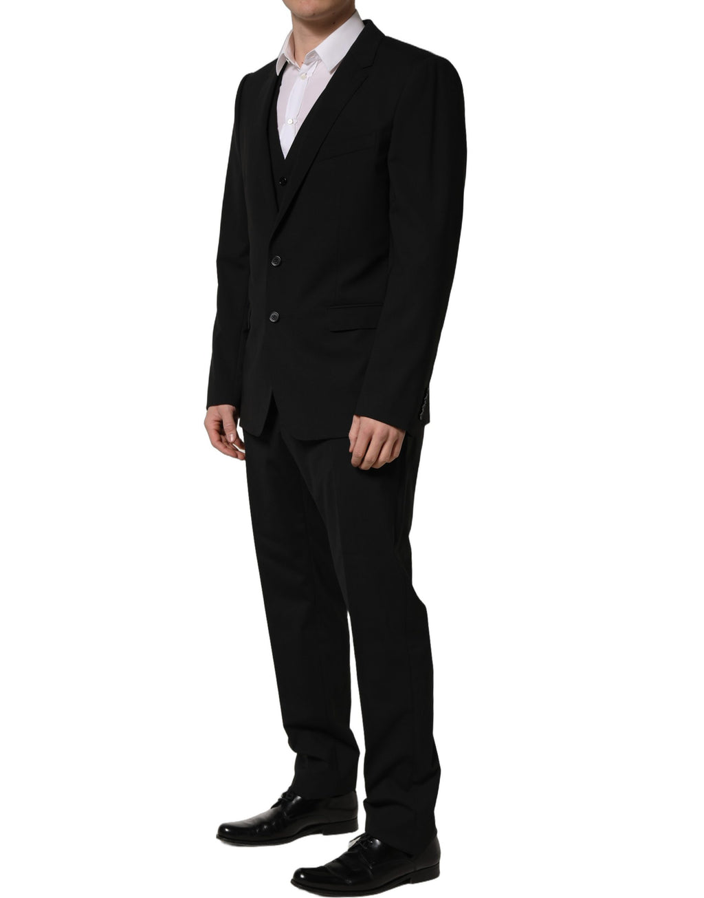 Dolce & Gabbana Black Three Piece Suits for Men additional view