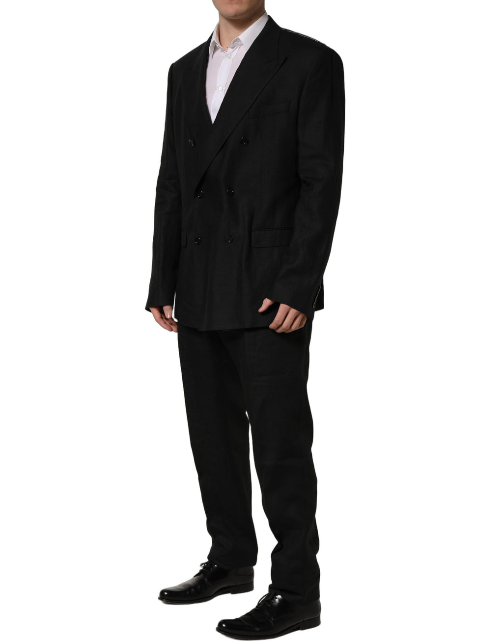 Dolce & Gabbana Black Two Piece Suits for Men detail view