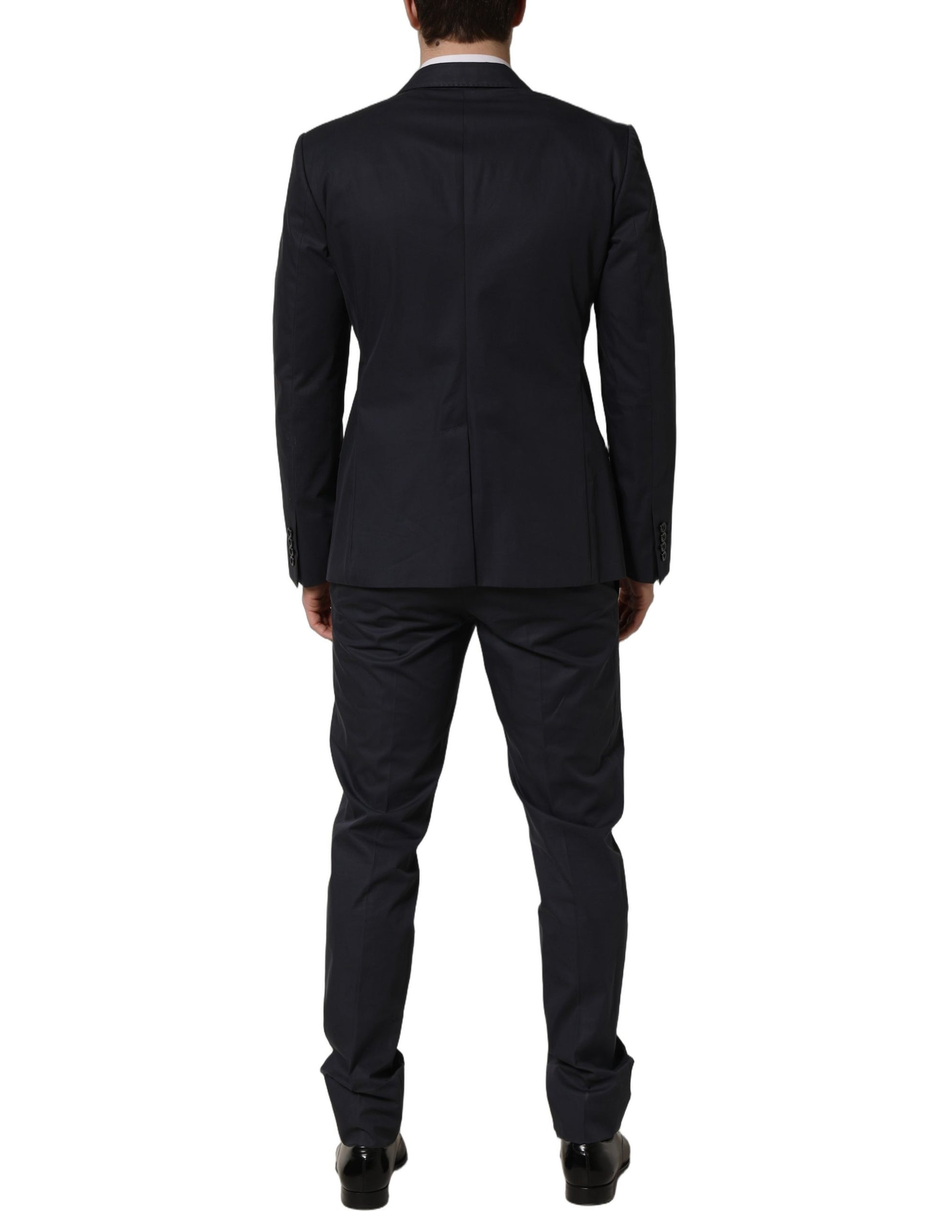 Dolce & Gabbana Blue Two Piece Suits for Men side view