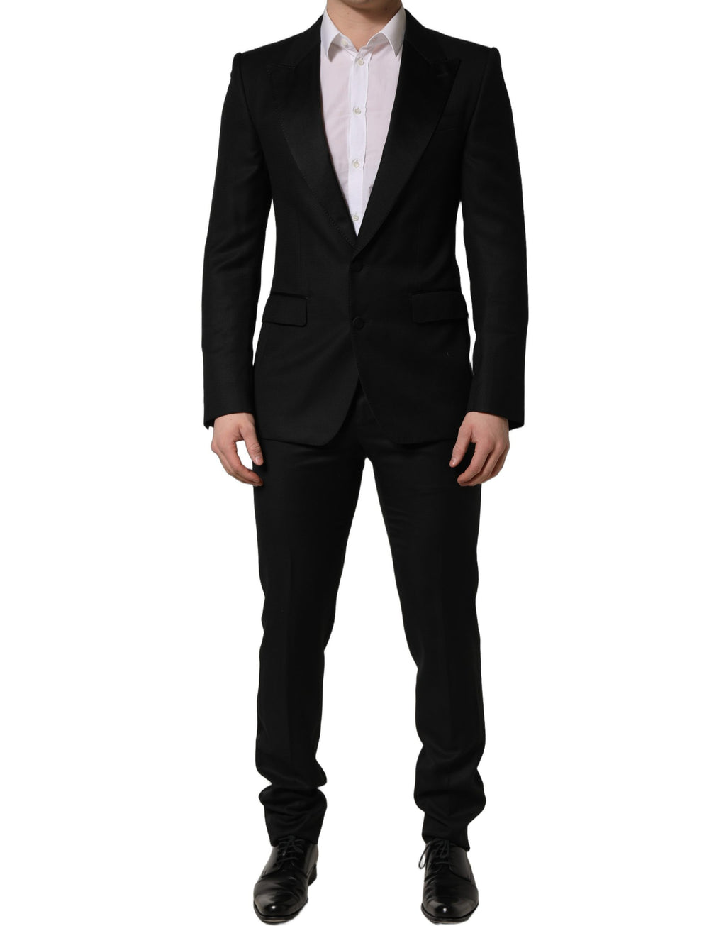 Dolce & Gabbana Black Two Piece Suits for Men