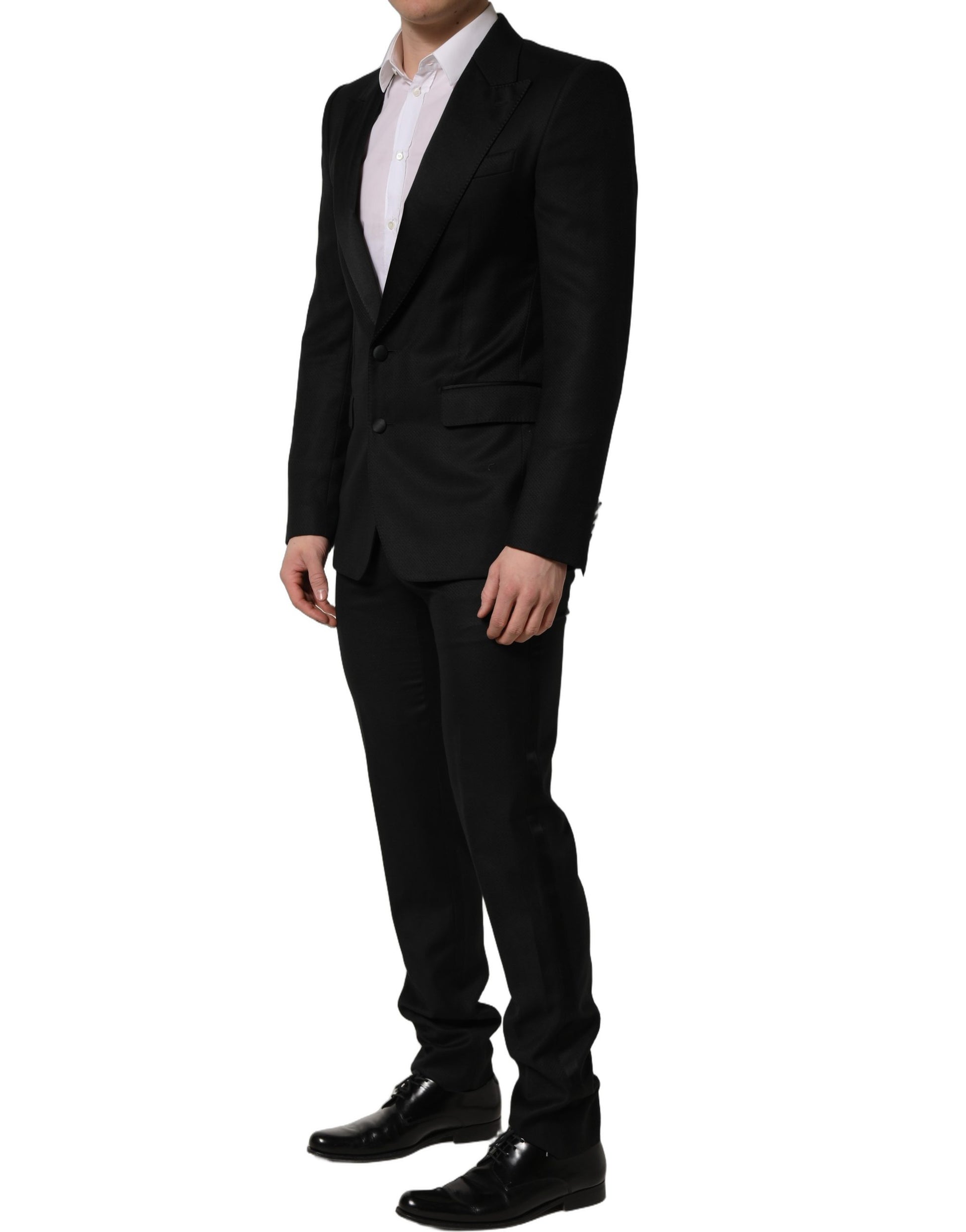 Dolce & Gabbana Black Two Piece Suits for Men detail view
