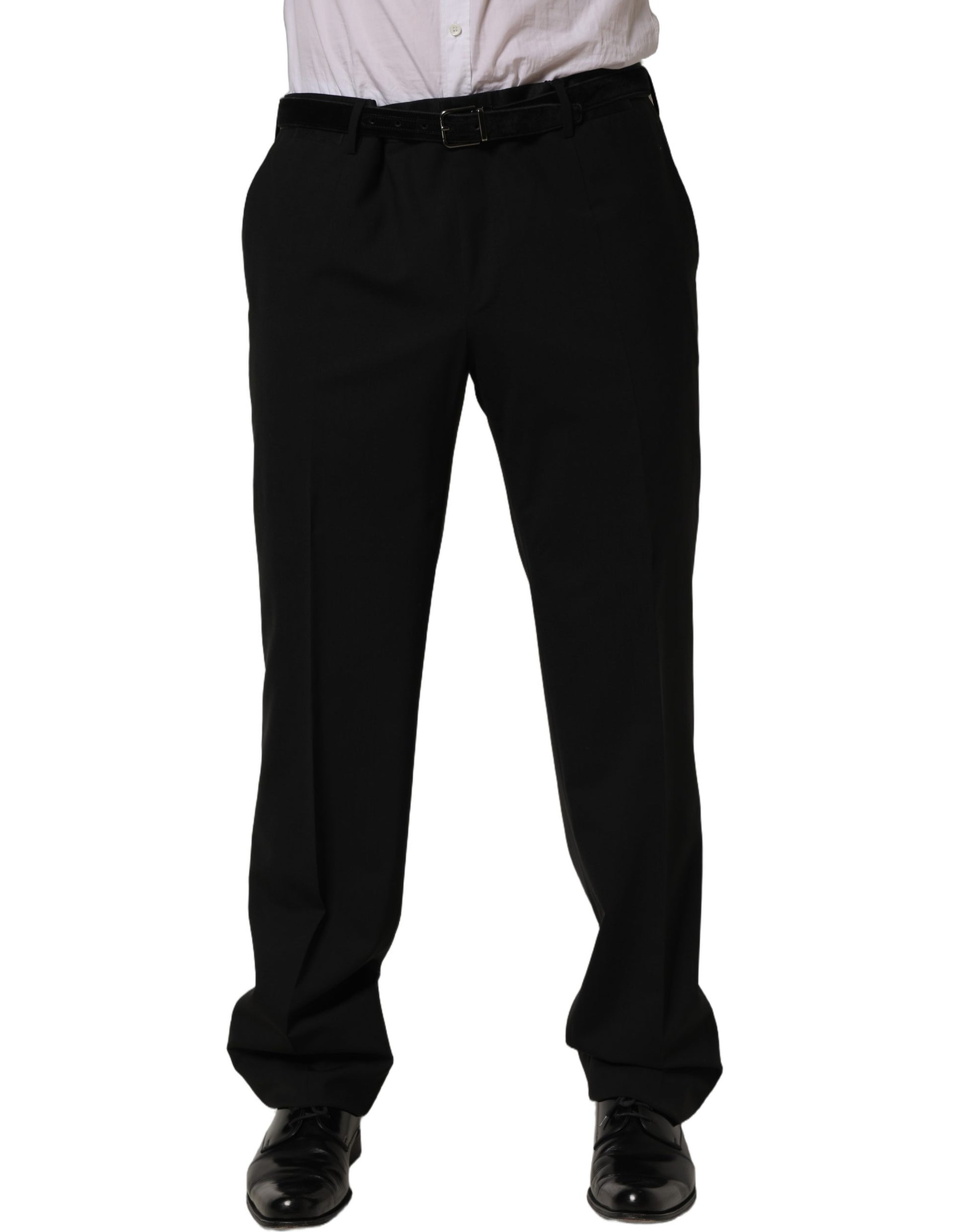 Dolce & Gabbana Black Dress Pants for Men