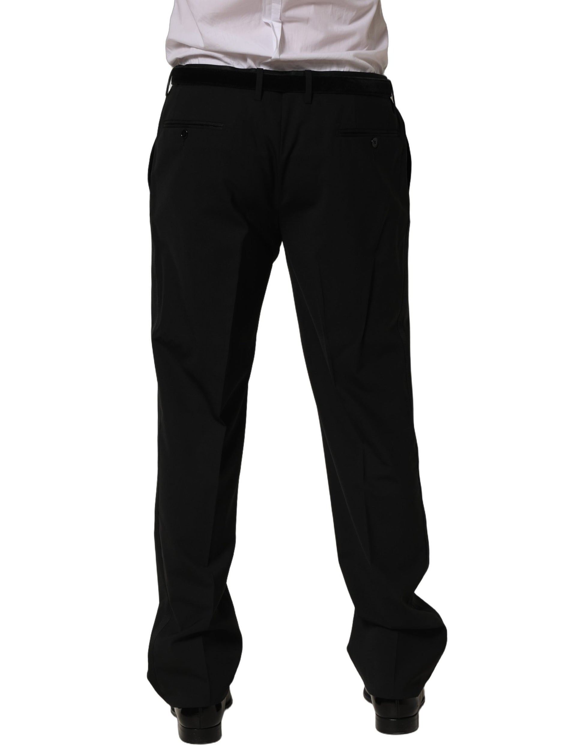 Dolce & Gabbana Black Dress Pants for Men side view