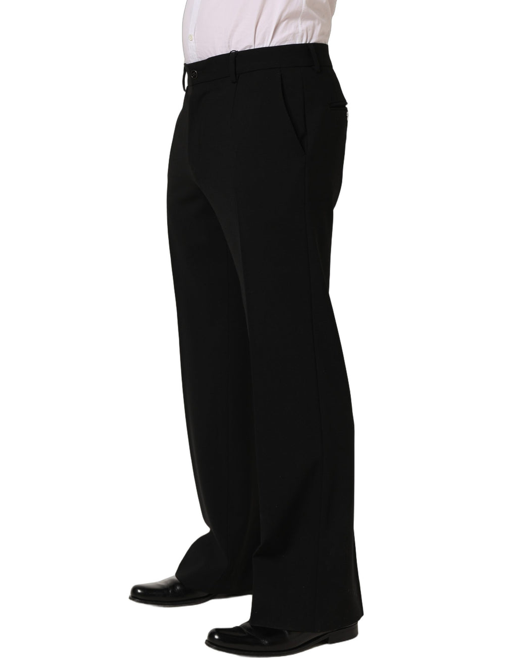 Dolce & Gabbana Black Dress Pants for Men detail view