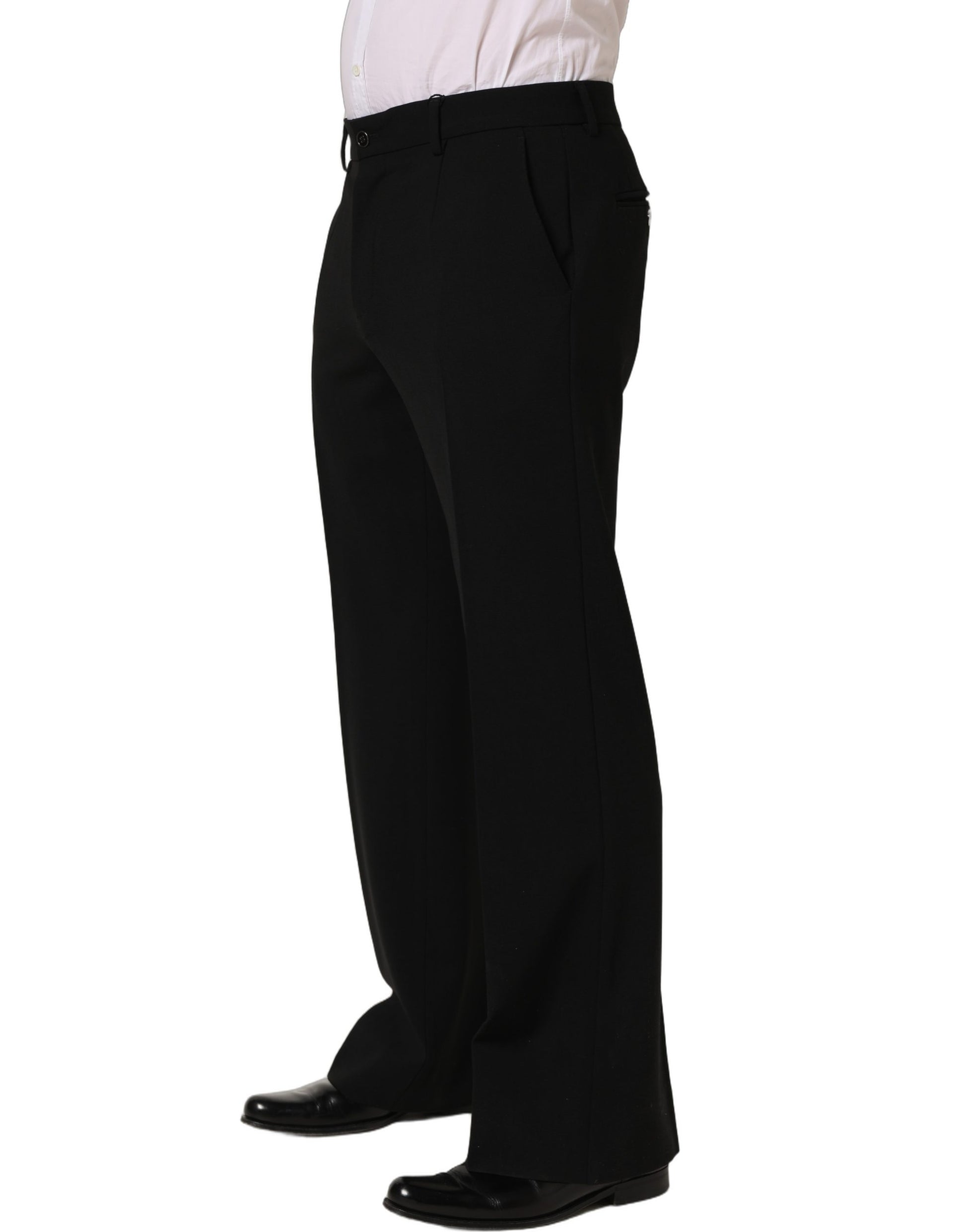 Dolce & Gabbana Black Dress Pants for Men detail view